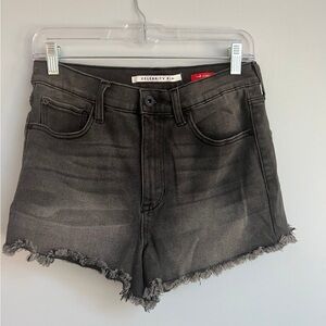 Celebrity Pink Women's Charcoal Jean Shorts